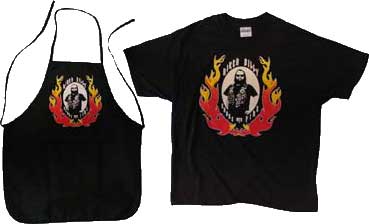 Biker Billy Aprons and T-Shirts
