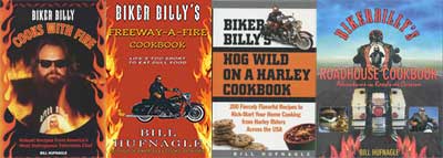 Biker Billy Print Cookbooks