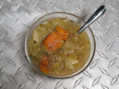 Cabbage and Carrot Soup